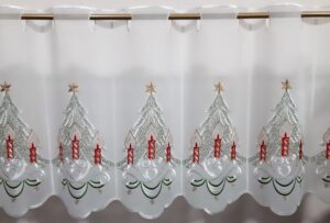 Panneaux Weihnachten 40 cm, Dess. Baum & Kerzen