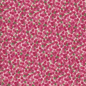 Baumwollstoff Patchwork Stoff Quiltstoff Minis Himbeeren