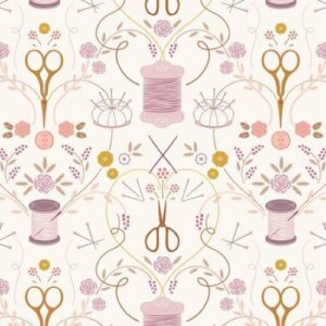 Patchworkstoff 100 % Baumwolle, Mamory Made