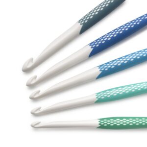 Wollhäkelnadel Prym ergonomics Stärke 3 -12 mm ergonomisch häkeln