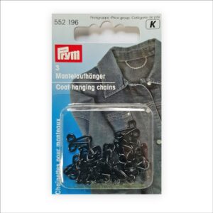 Prym Mantelaufhänger, Metall, schwarz