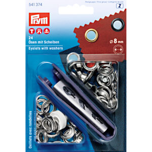 Prym Ösen und Scheiben, 8,0mm