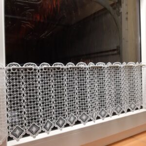 Panneaux Macrame weiß 23 cm hoch