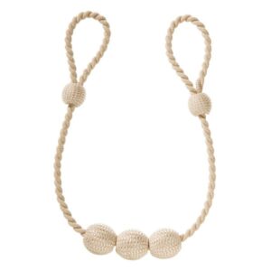 Raffhalter mit drei Kugeln - beige Längenverstellbar