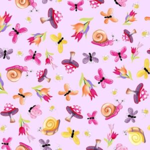 Patchworkstoff 100 % Baumwolle Sloane The Snail