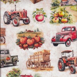 Patchworkstoff 100 % Baumwolle Autumn Spice / Herbstgewürz