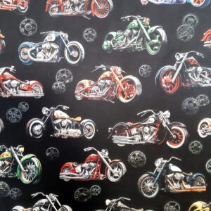 Patchworkstoff 100 % Baumwolle QT fabrics Heavy Metal