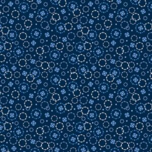 Patchworkstoff 100 % Baumwolle Blue Rhapsody