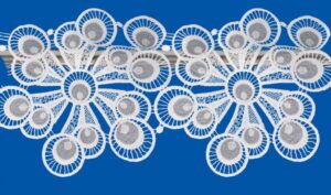 Stangendeko Pfauenauge, 18 cm hoch