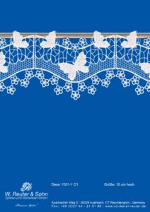 Stangendeko Schmetterlinge, 15 cm hoch